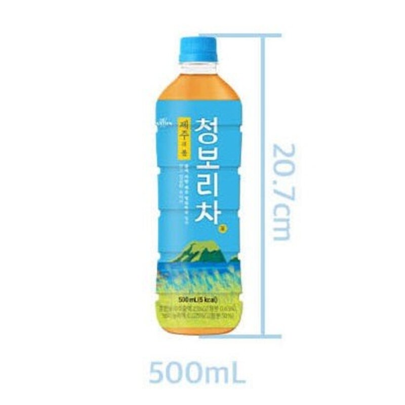 쟈뎅 제주의 봄 청보리차, 500ml, 24개