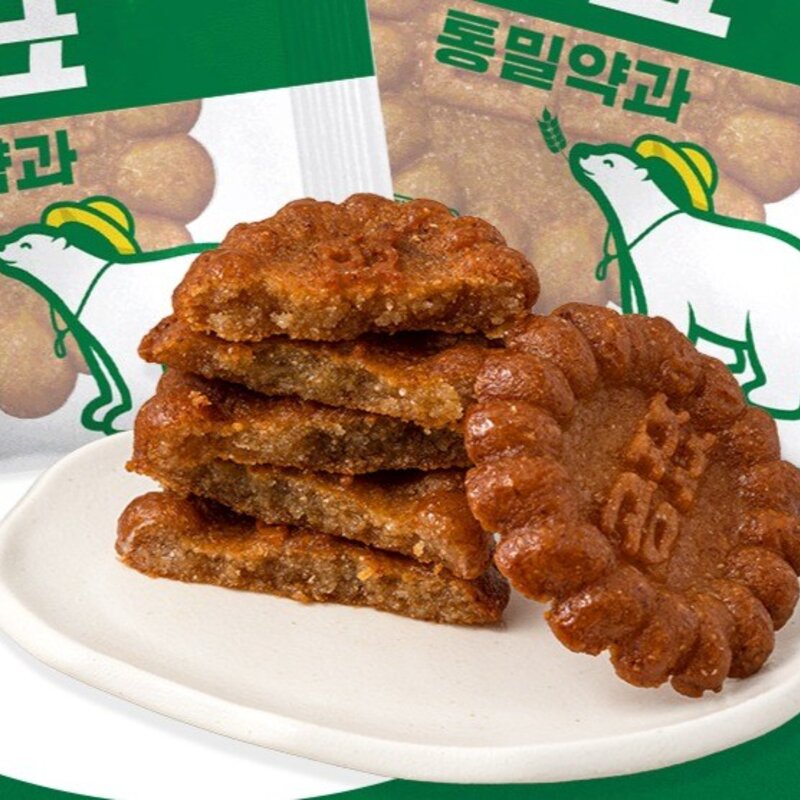 곰표 통밀 약과 8p, 1개, 320g