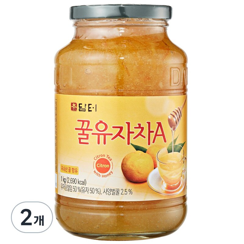 담터 꿀유자차A, 1kg, 1개입, 1개