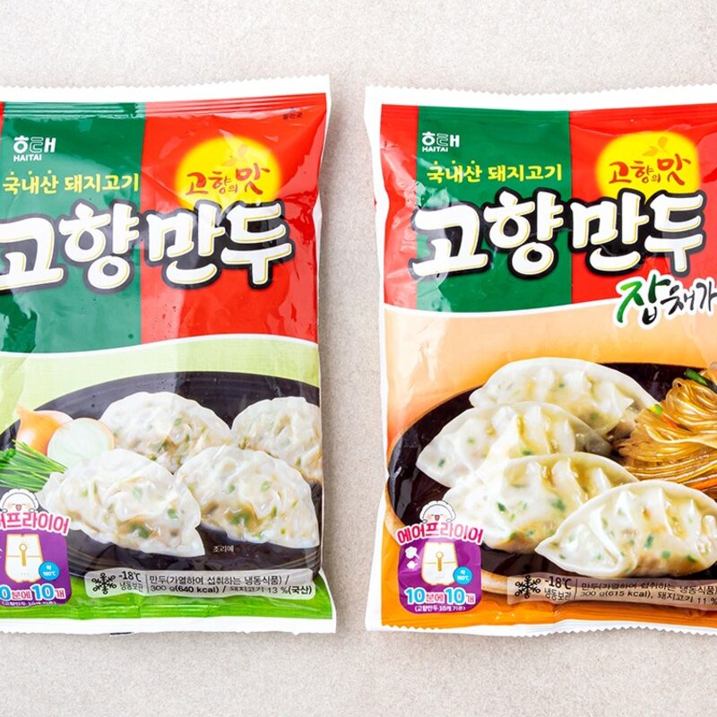 고향만두 300g + 잡채가득 300g 세트 (냉동), 1세트