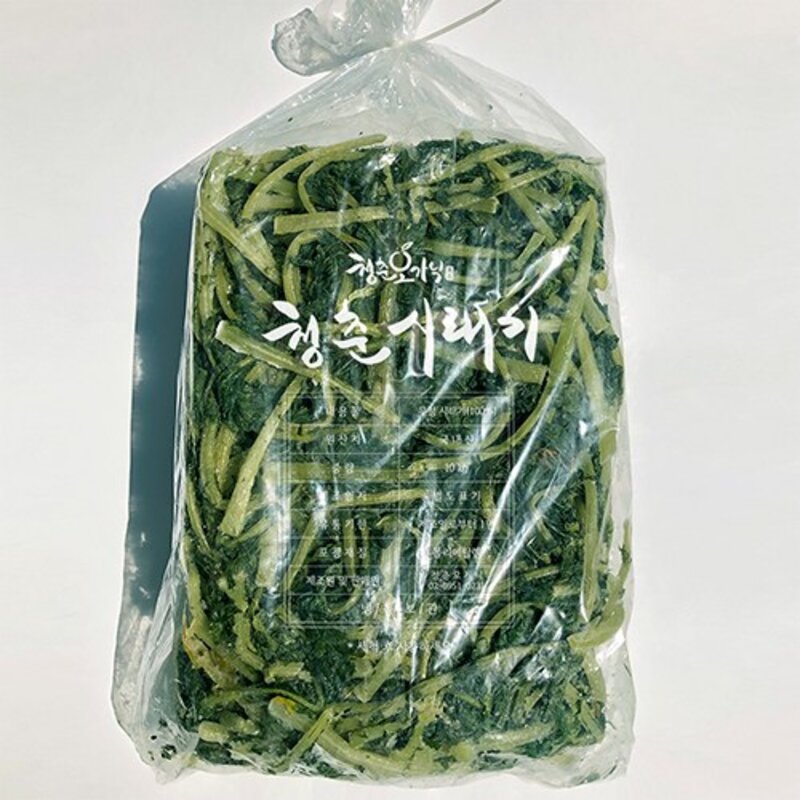 냉동 무청 시래기 업소용 대용량 20kg (10kg x 2ea), 2개