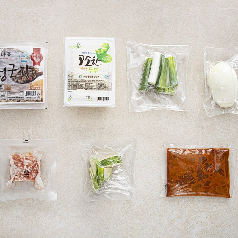 바른식 간편한 청국장 찌개, 770g, 1개