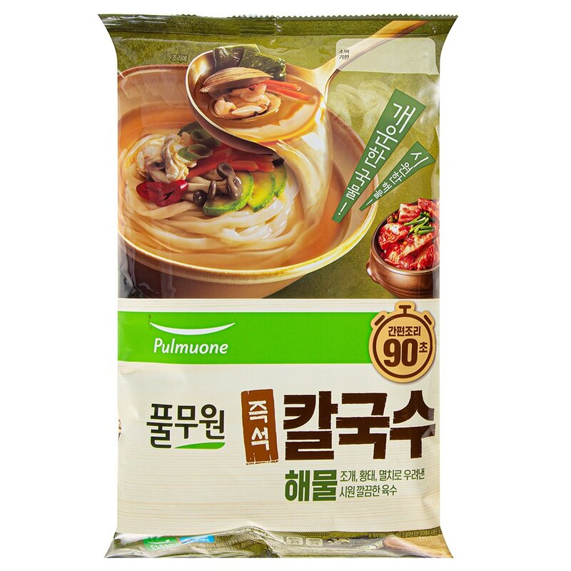 풀무원 즉석 해물 칼국수, 424.8g, 1개