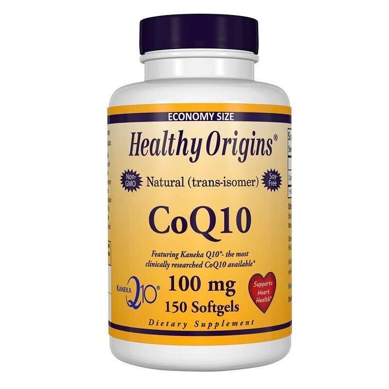 헬시오리진스 CoQ10 100mg 소프트젤 글루텐 프리 무설탕, 150정, 1개