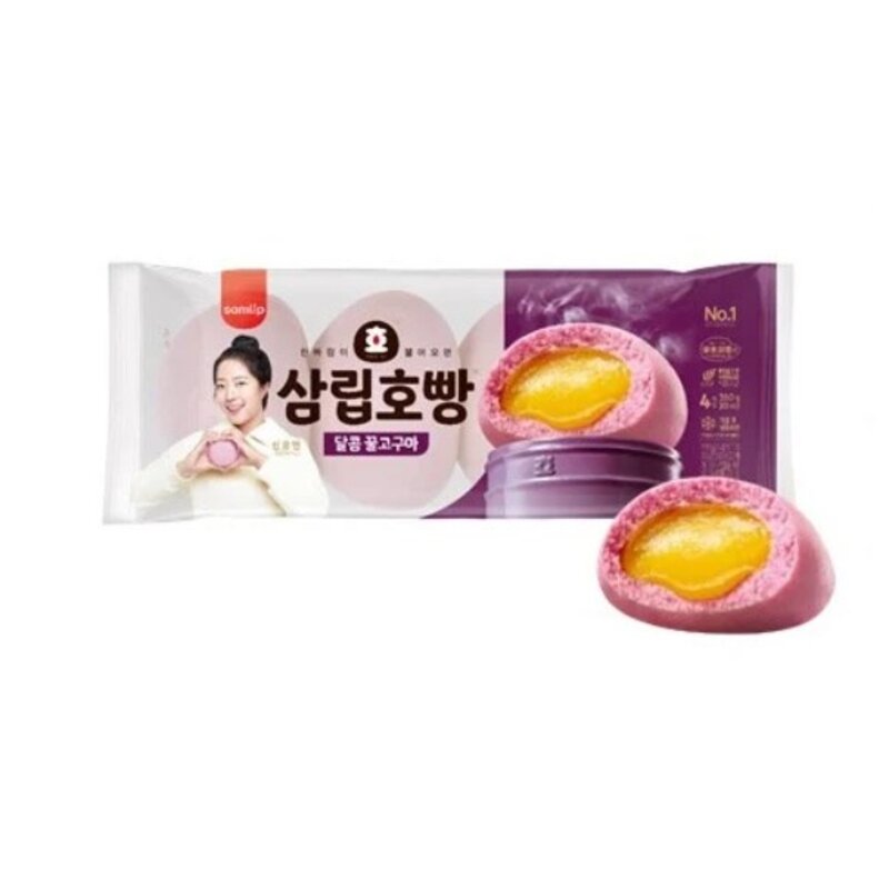 (삼립) 꿀고구마호빵 4개입, 360g, 2개