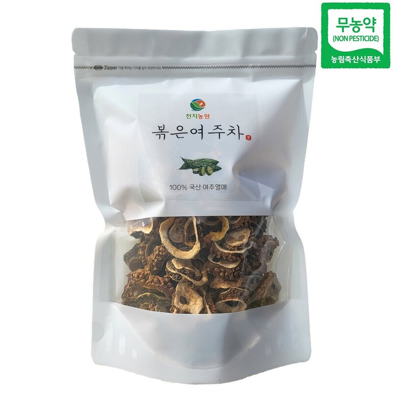 천지농원 무농약 국산 볶은 여주차, 100g, 1개, 1개입