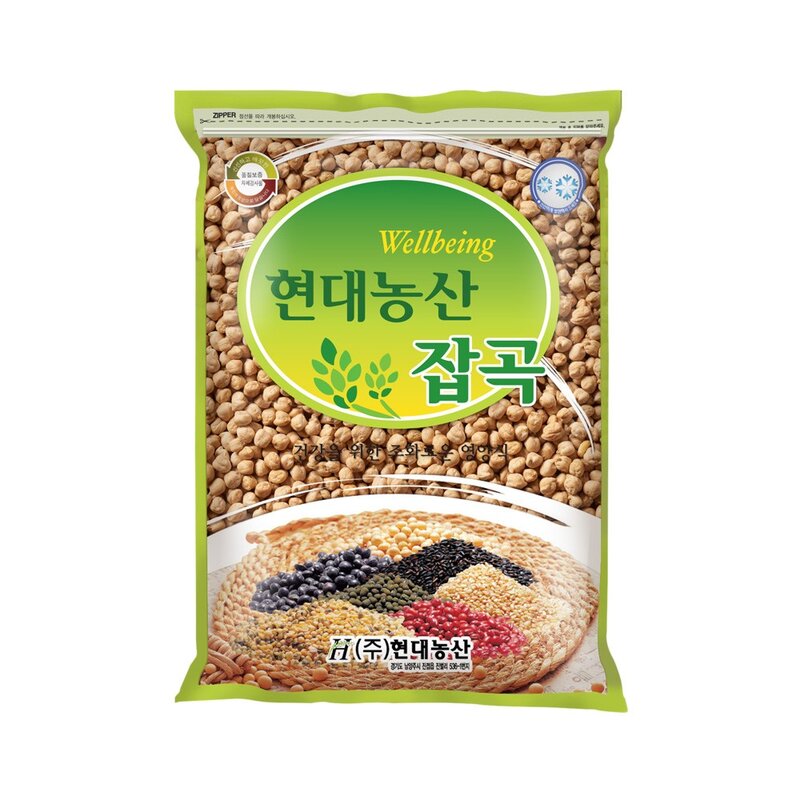 현대농산 수입 병아리콩 1kg, 1개