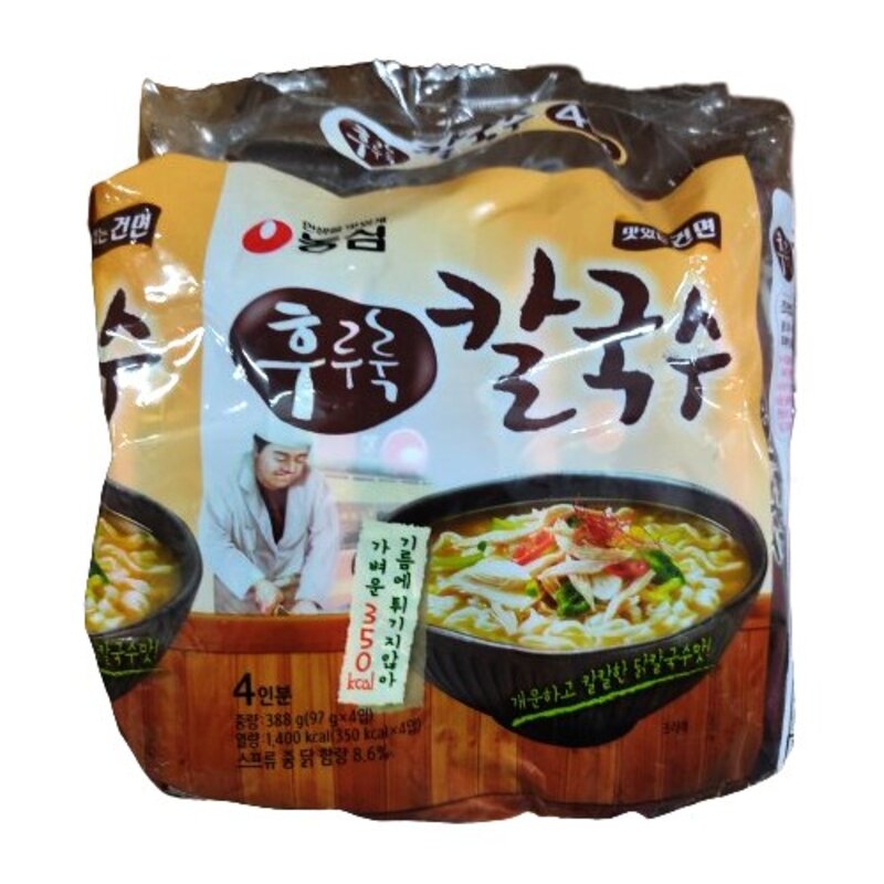 후루룩 칼국수, 97g, 4개