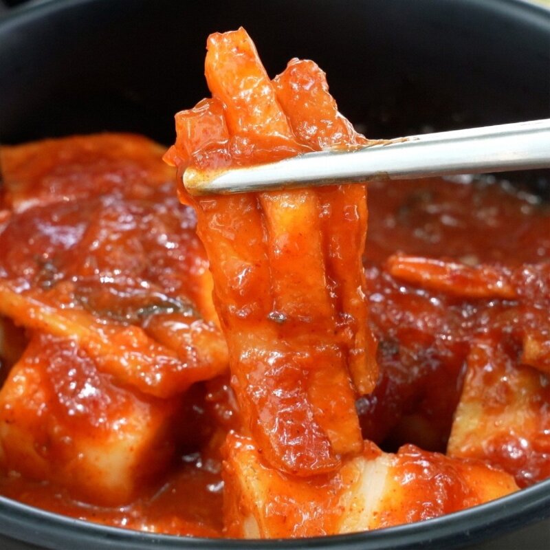 부산 해운대 가헌정 가마솥떡볶이 가래떡 쌀떡볶이 2인분 캠핑음식 밀키트, 1개, 785g