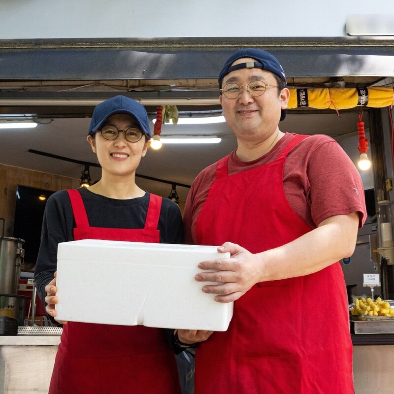 부산 해운대 가헌정 가마솥떡볶이 가래떡 쌀떡볶이 2인분 캠핑음식 밀키트, 1개, 785g