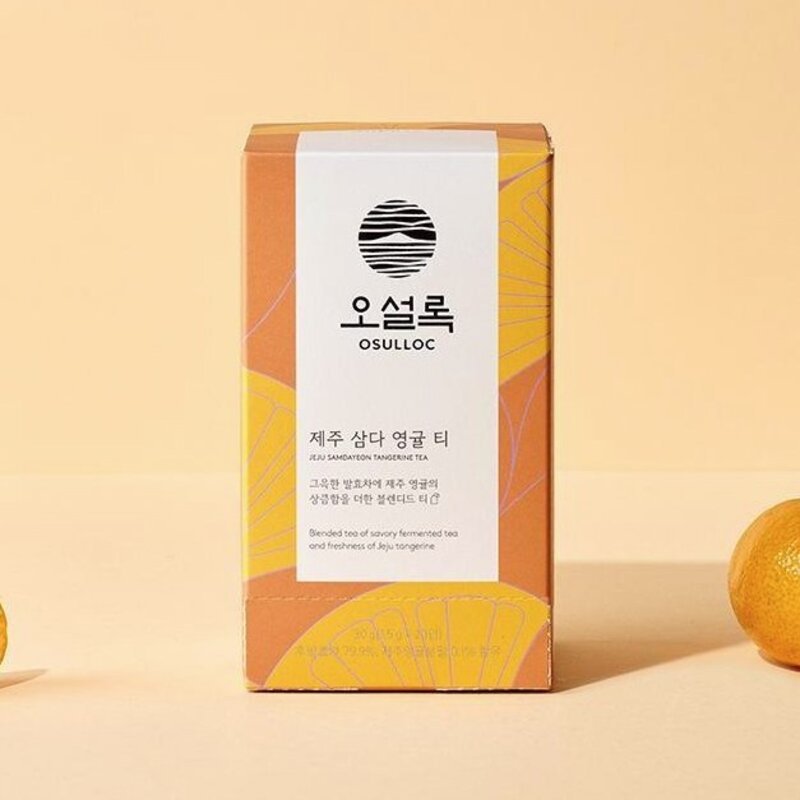 오설록 제주 삼다 영귤 티백, 1.5g, 20개입, 1개, 1.5g