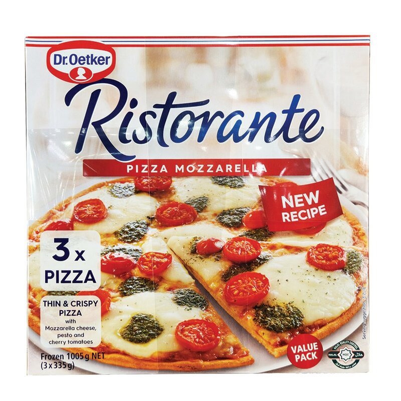 [코스트코]DR.OETKER 리스토란테 피자 1 005g (3개입), 1세트, 1.01kg