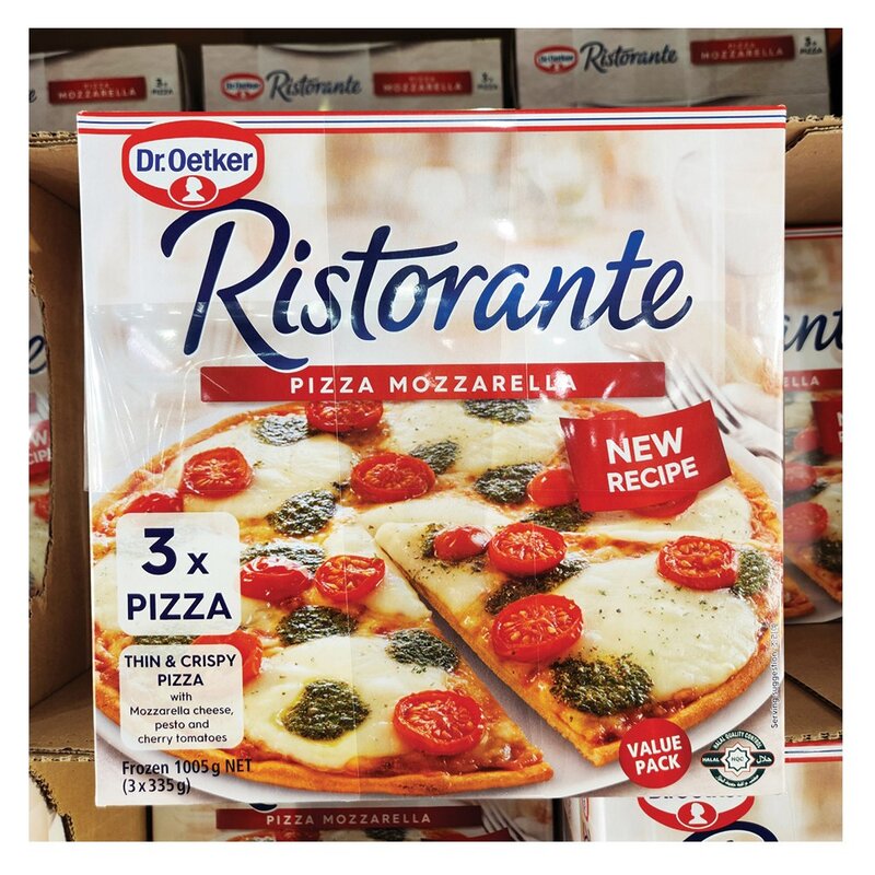 [코스트코]DR.OETKER 리스토란테 피자 1 005g (3개입), 1세트, 1.01kg