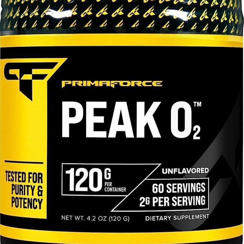 프라임포스 피크 O2 무맛 120g Peak Unflavored, 1개