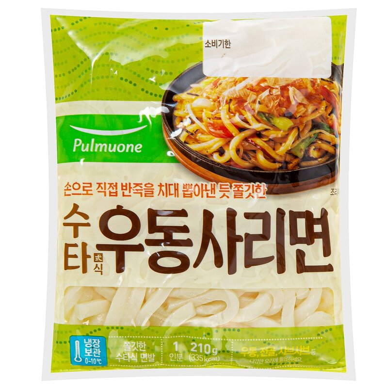 풀무원 냉장_수타식 우동사리면, 210g, 1개