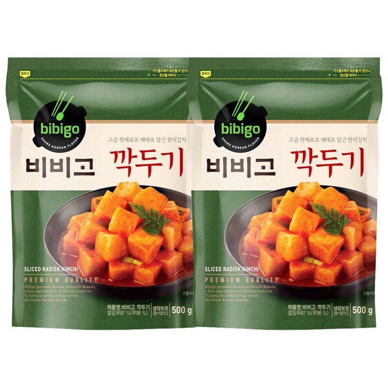 비비고 깍두기, 1.5kg, 1개