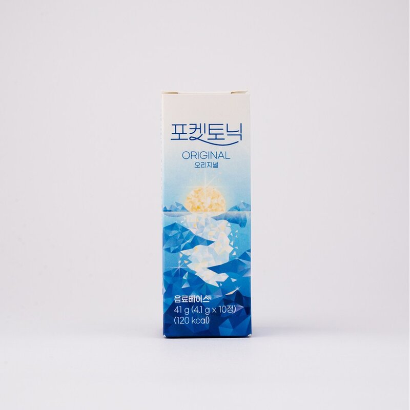 고체형 토닉워터 포켓토닉 1개(2L) 무설탕 제로 진저에일 발포토닉, 4.1g, 10개