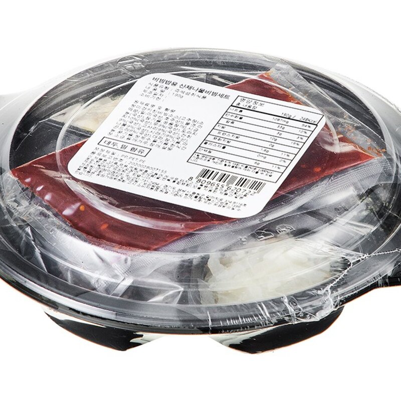 정미경키친 비빔밥용 산채나물 비빔세트 190g, 1세트