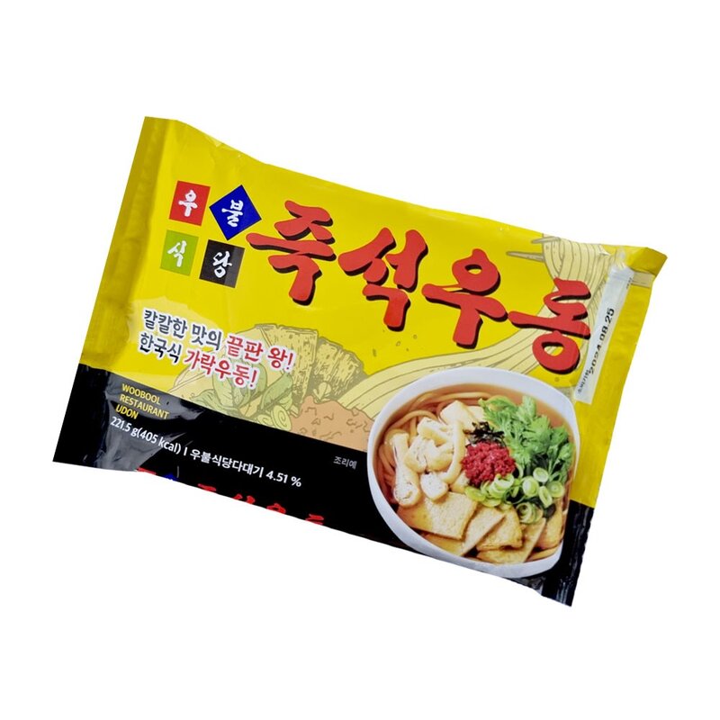 우불식당 즉석우동, 221.5g, 4개