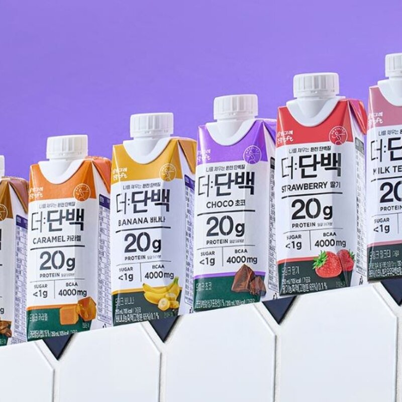 더단백 빙그레 건강tft 드링크 딸기, 250ml, 36개