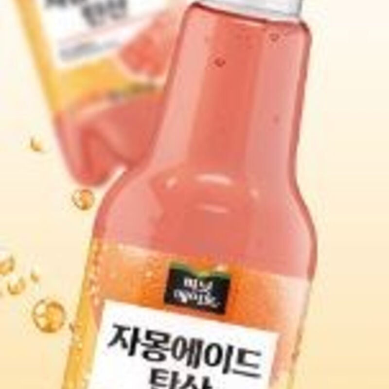 미닛메이드 자몽에이드 탄산, 350ml, 24개