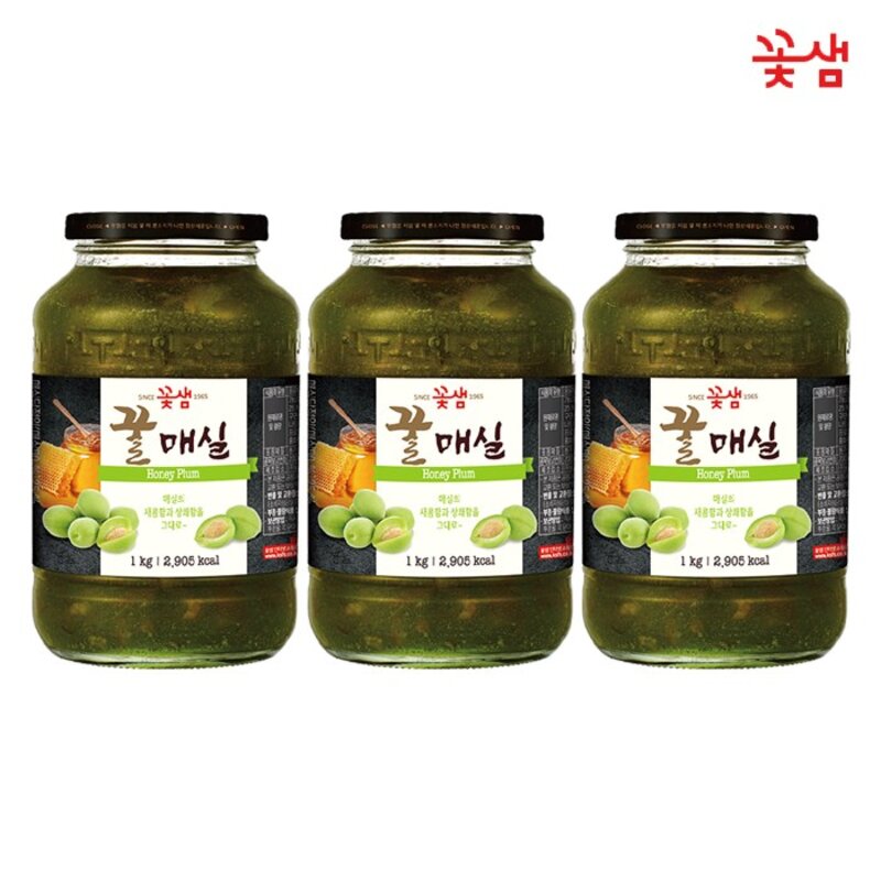 꽃샘 꿀매실차 1kg, 1개, 1개, 1개입