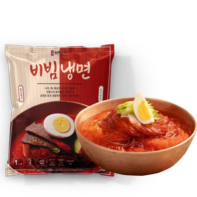 [해방촌냉면] 비빔냉면 10인분 세트, 1개, 2.4kg