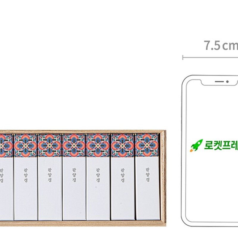 담꽃 팥양갱 목함선물세트 9개입 + 쇼핑백, 360g, 1개