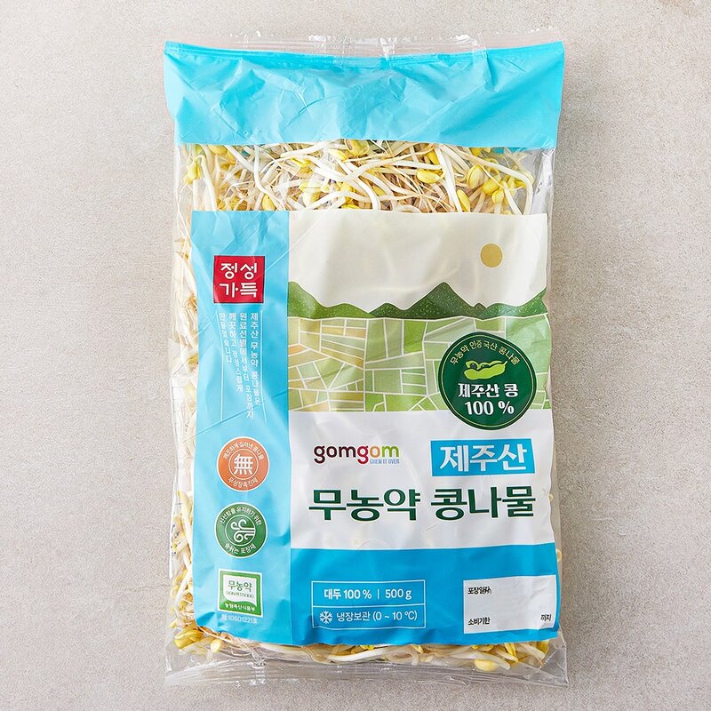 곰곰 제주산 무농약 콩나물, 300g, 1개