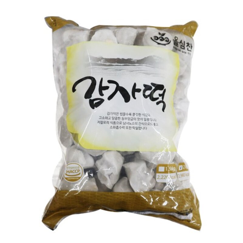 올심찬 감자떡2kg 1개, 2kg