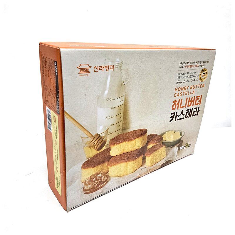 신라명과 허니버터 카스테라 35g x 12개 코스트코 카스텔라