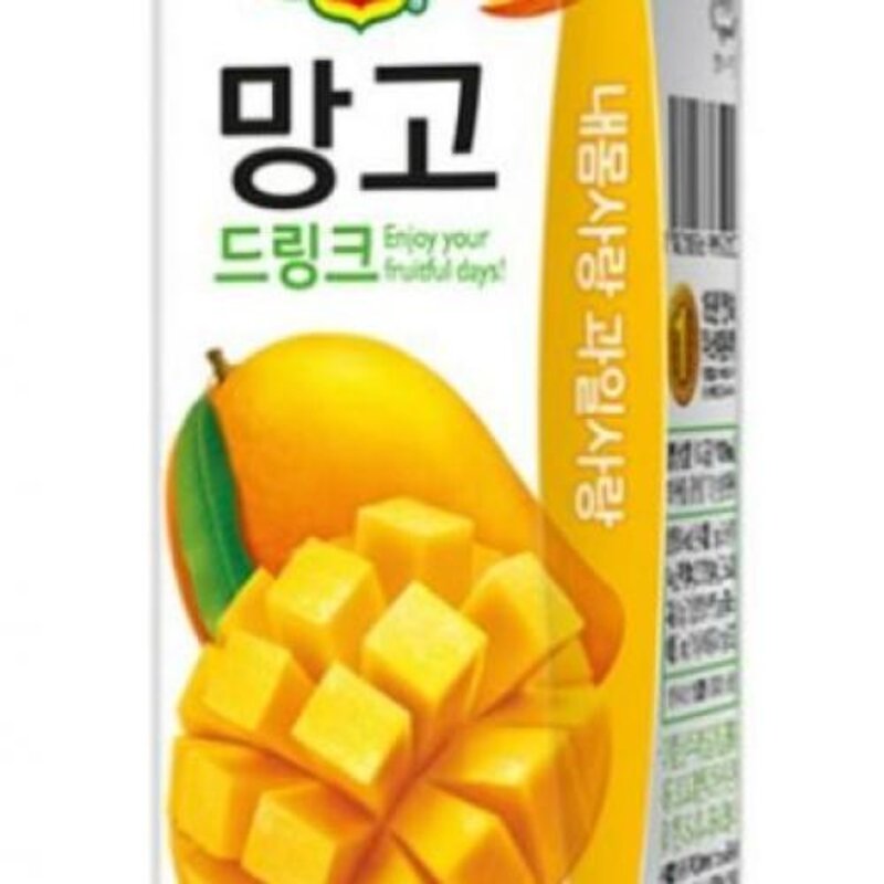 델몬트 망고드링크 190ml, 48개