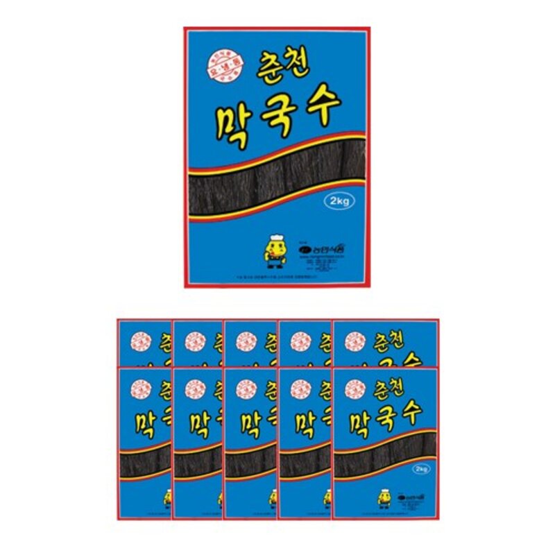 [퀴클리몰] 농민식품 춘천 막국수, 2개, 2kg