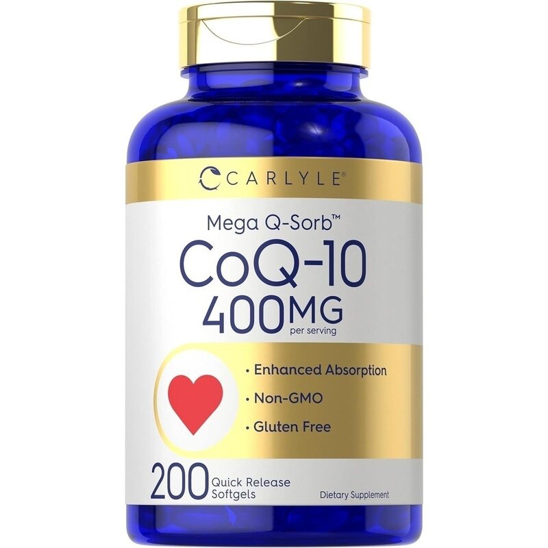 칼라일 CoQ-10 400mg 퀵 릴리즈 소프트젤, 1개, 200정