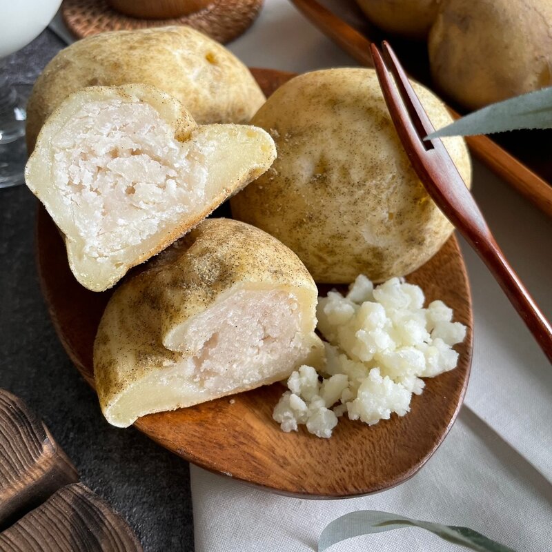 강원 춘천 감자빵 고구마빵 글루텐프리 무설탕 무밀가루, 90g, 1세트, 감자빵 6개