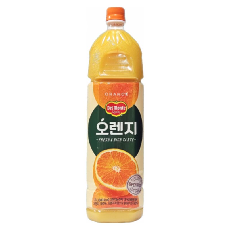 델몬트 오렌지, 1.5L, 6개