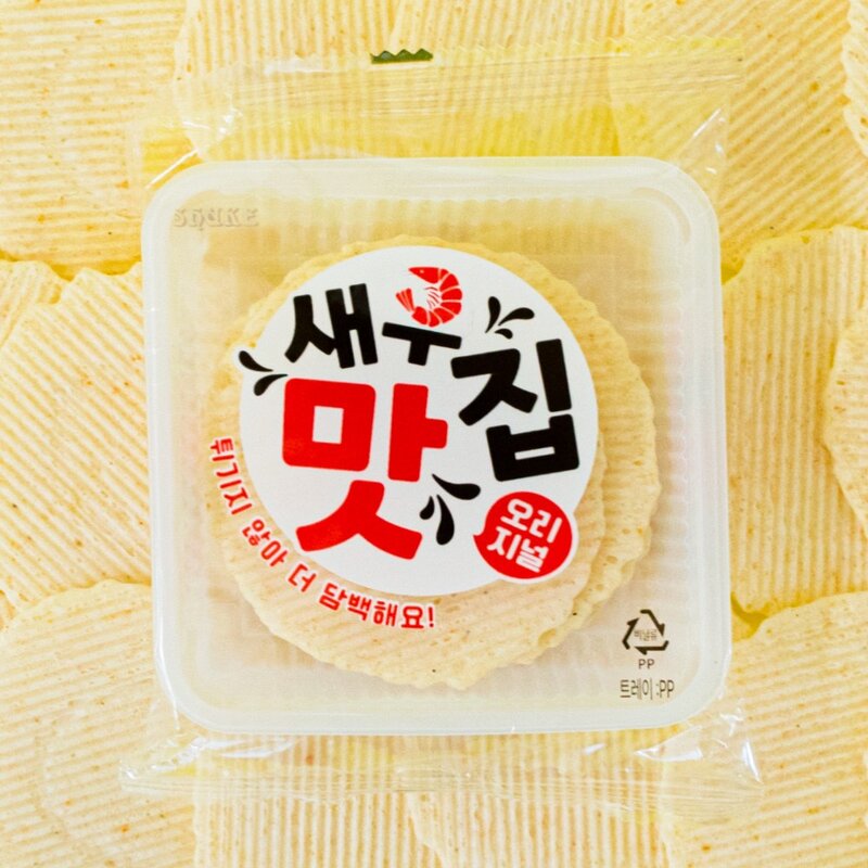 새우맛집 3mm 새우과자 오리지널, 2개, 78g