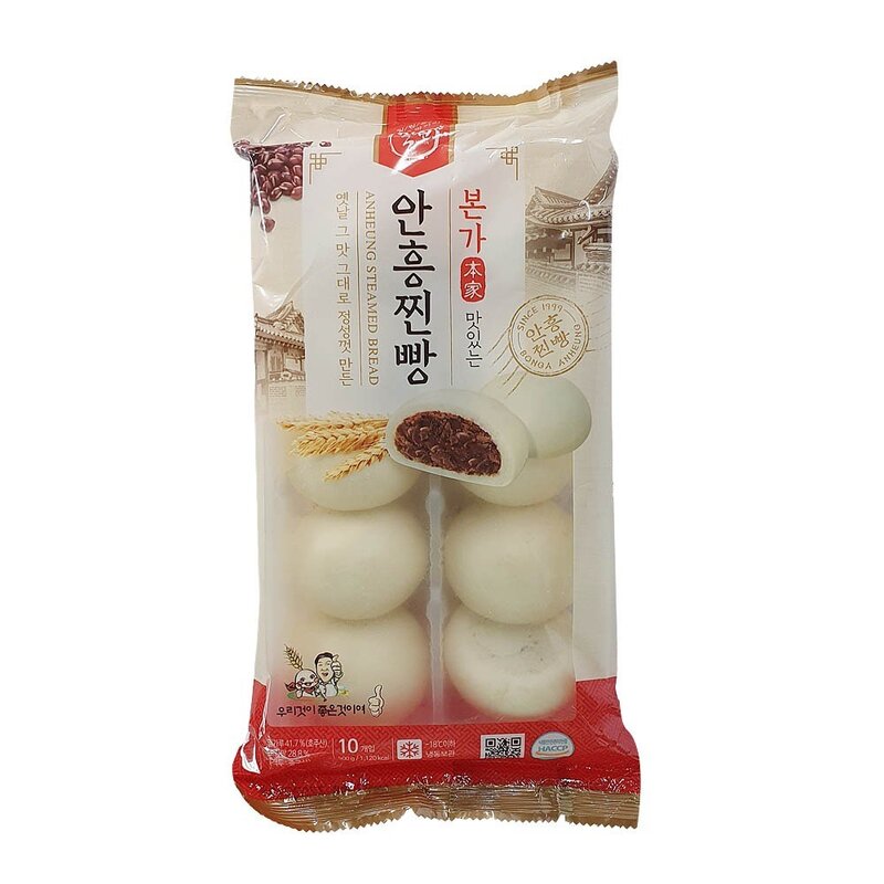 직판 밀원본가 안흥찐빵 500g (50g x 10개입) HACCP, 1개