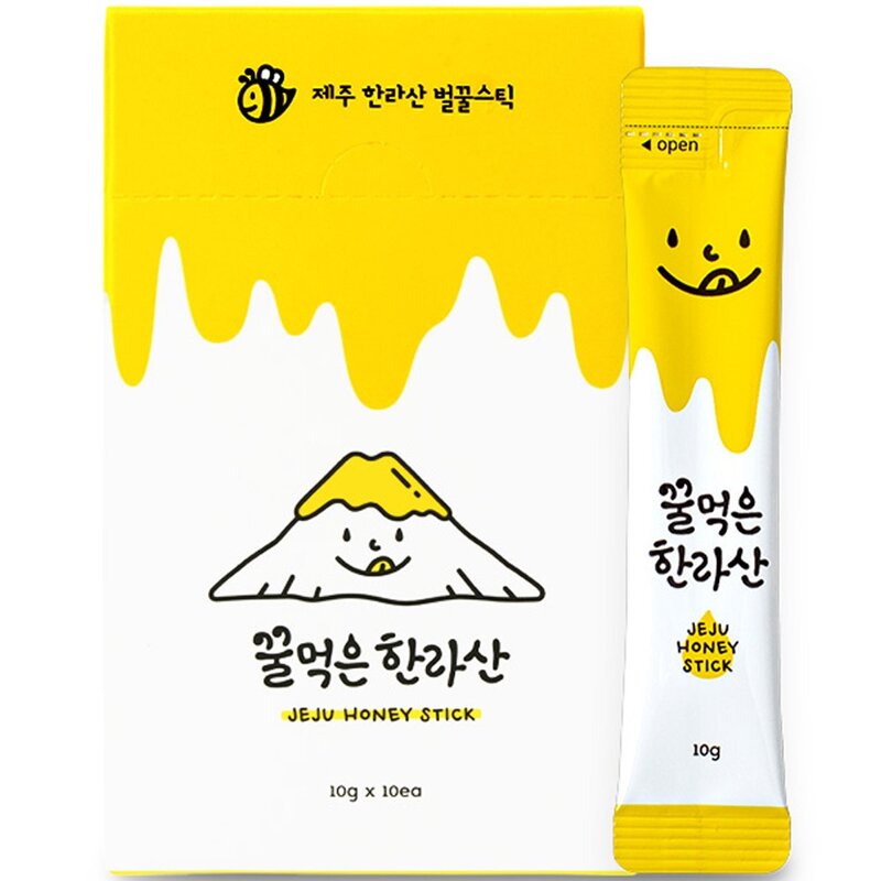 꿀먹은한라산 사양벌꿀 스틱 10p, 100g, 1개