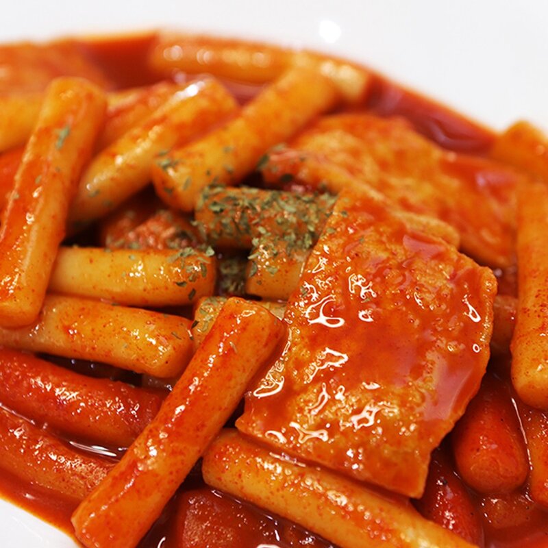 노을빛깔 떡볶이 (떡+어묵+소스) 보통맛, 4개, 260g