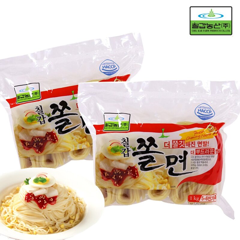 칠갑농산 칠갑쫄면, 1개, 1kg