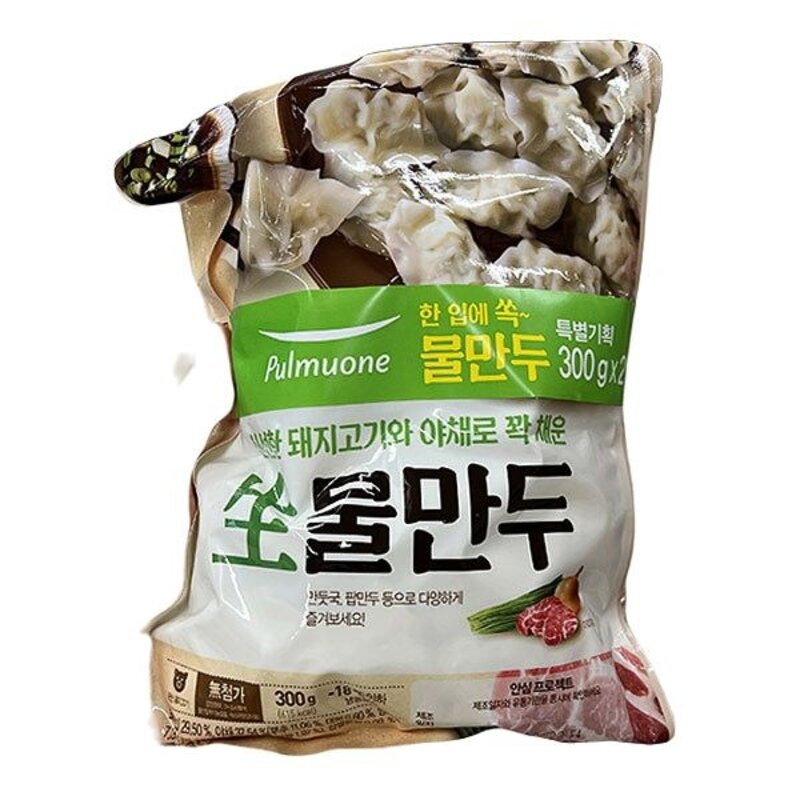 풀무원 생물만두250gx3, 3개, 250g