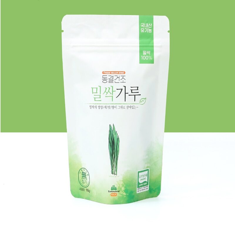 동결건조 밀싹가루16g 산마을, 2개, 16g