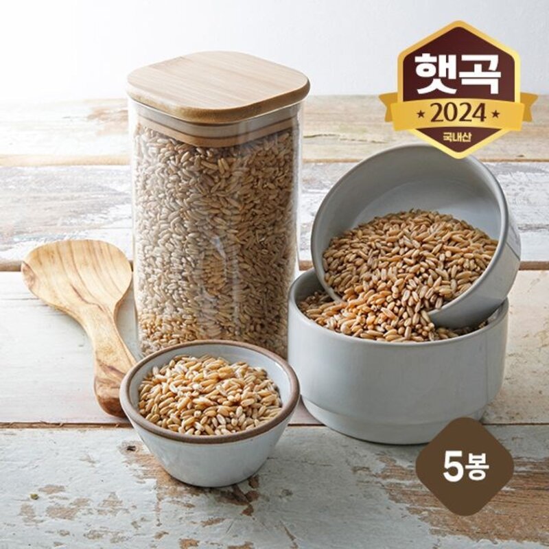 국내산 강진 쌀귀리 5kg (1kgX5봉), 5개, 1kg