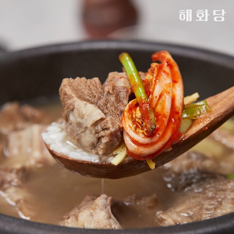 [해화당]뼈없는 갈비탕, 900g, 10개