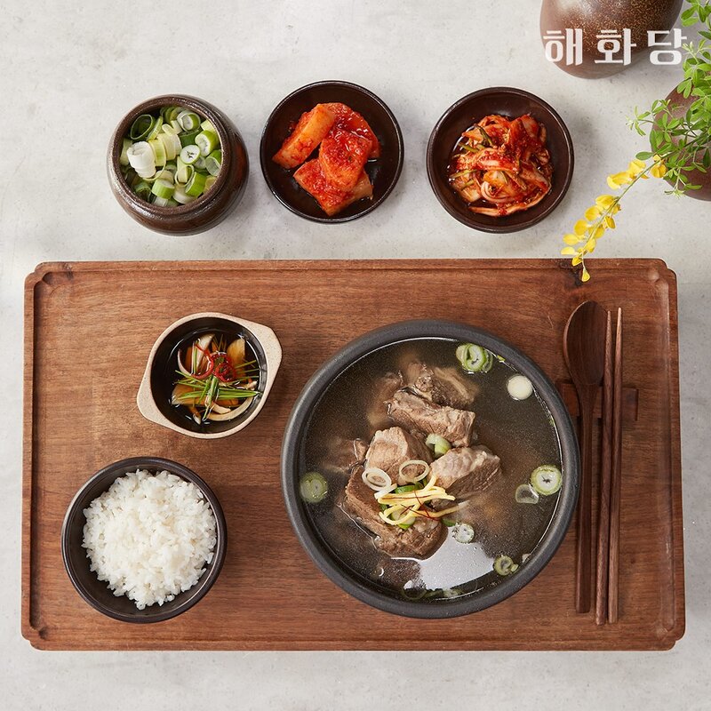 [해화당]뼈없는 갈비탕, 900g, 10개