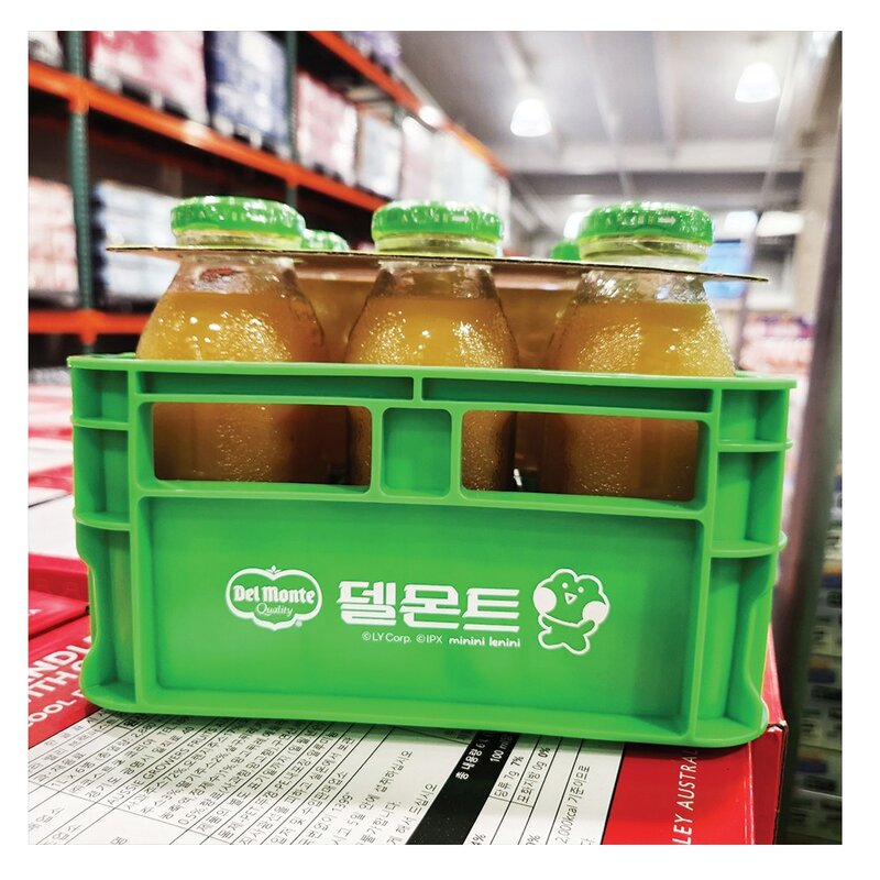 델몬트 레니니 미니 오렌지주스 250ml 6병, 6개