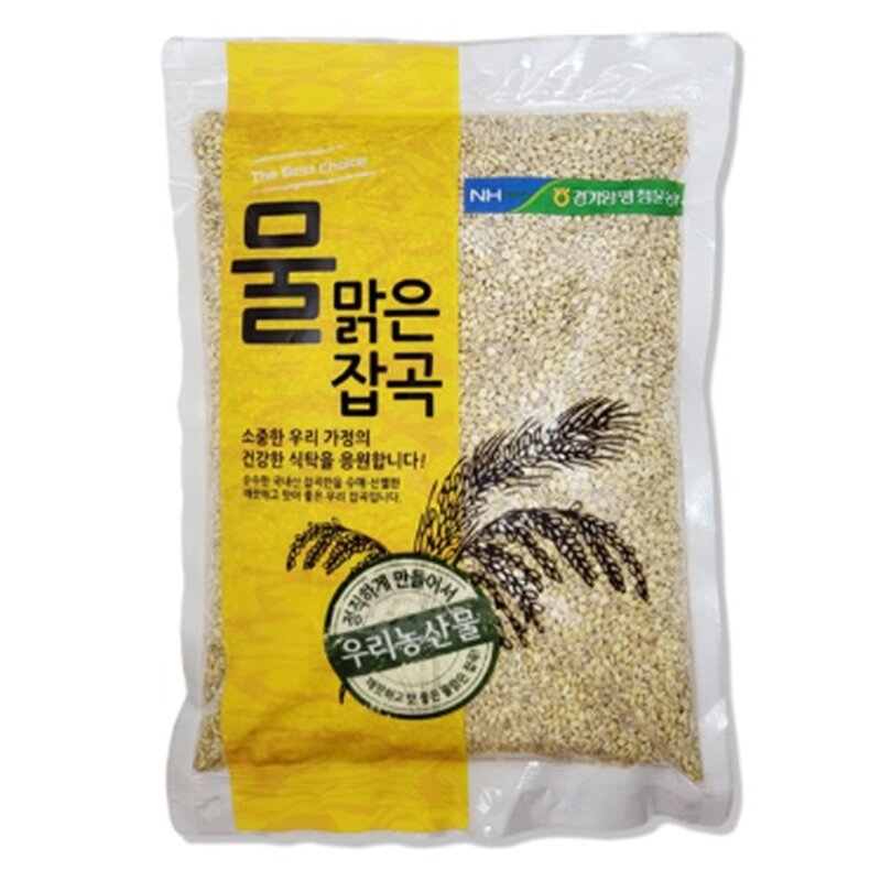 물맑은양평 청운농협 찰보리, 1kg, 3개