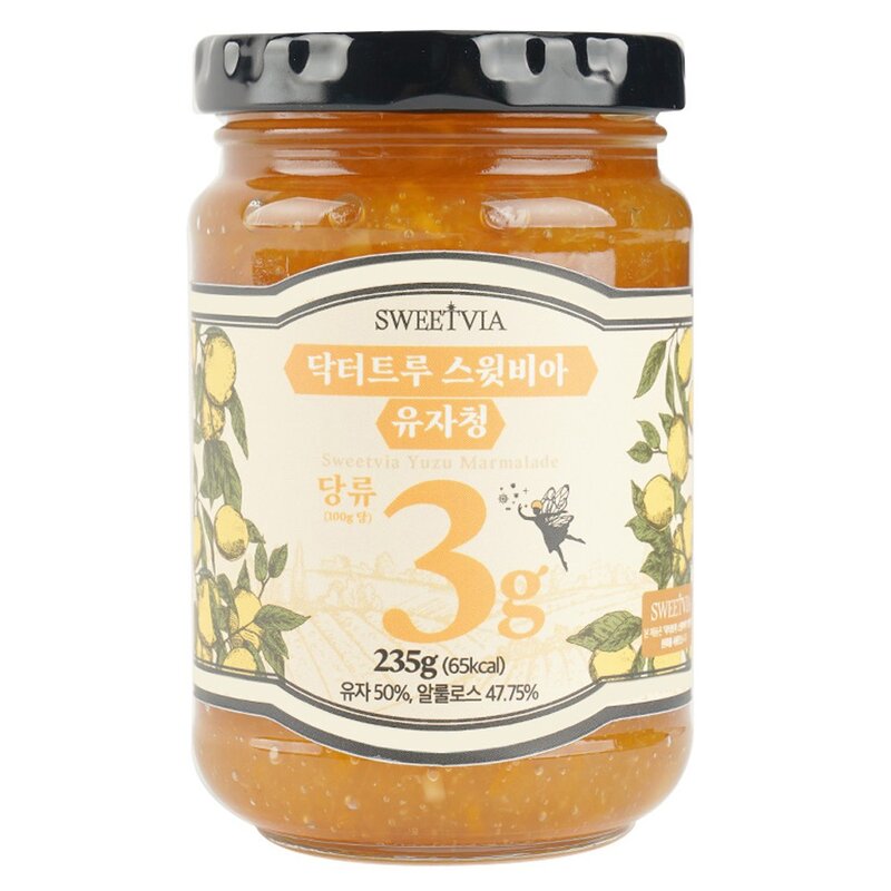 스윗비아 닥터트루 유자청, 235g, 1개입, 3개