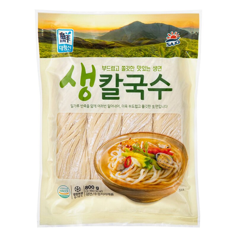 대림선 생칼국수, 800g, 1개